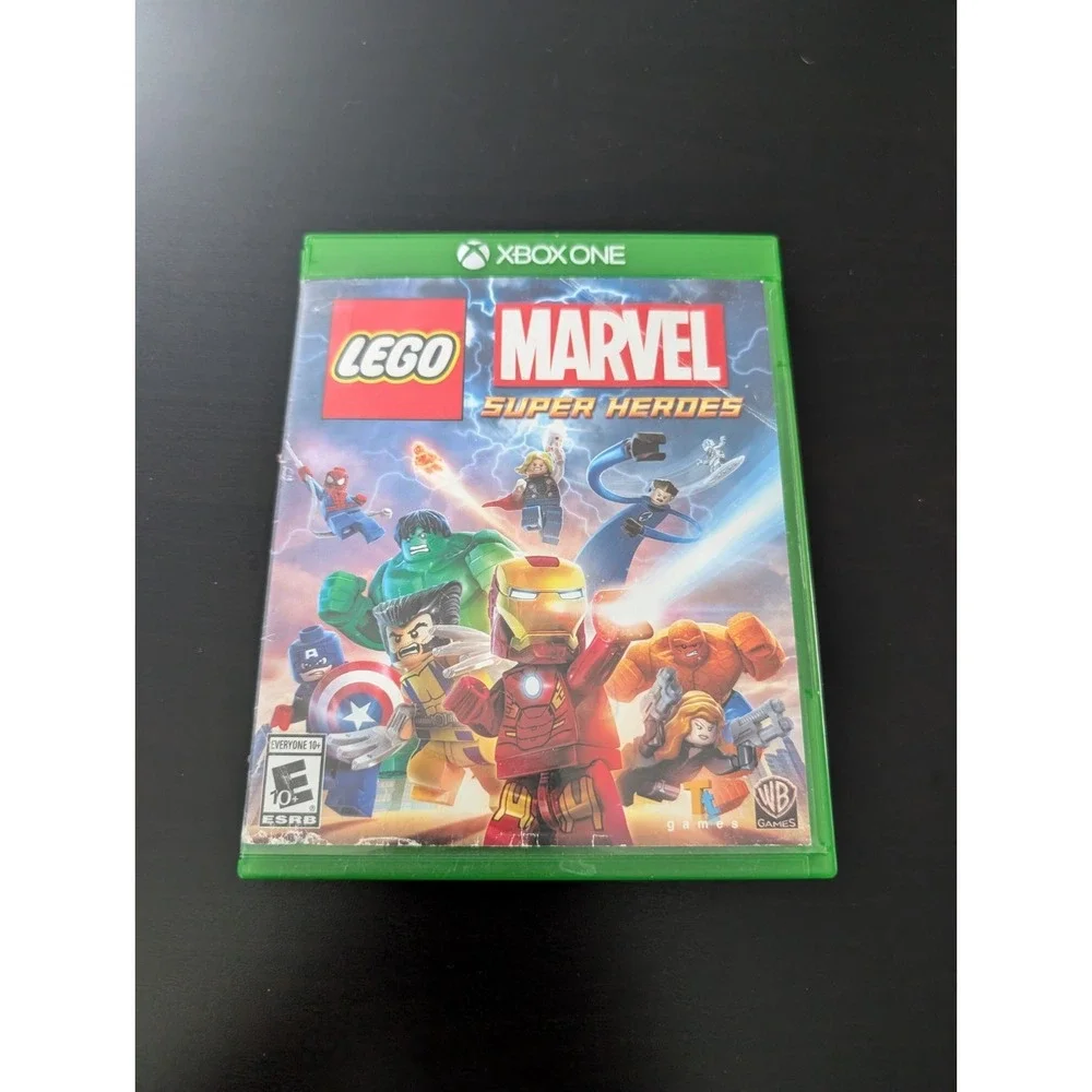 LEGO Marvel Super Heroes Microsoft Xbox 1 One Video Game Warner Bros.